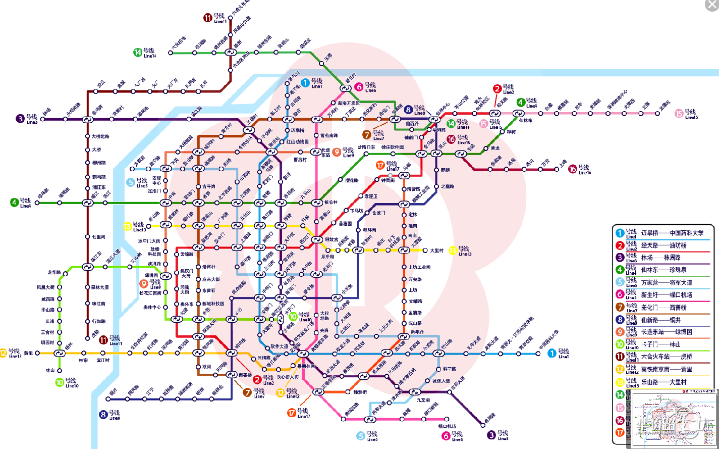  南京地铁规划图,阳光收益