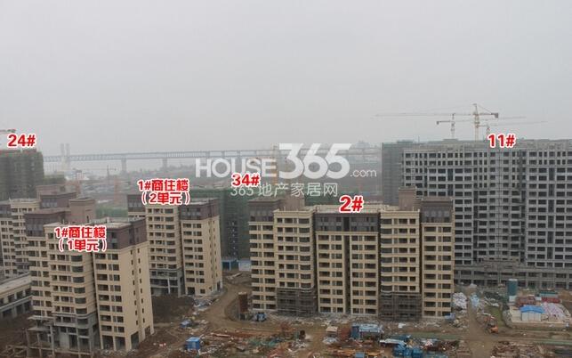 华强城美加印象工程进度（2015年2月摄）