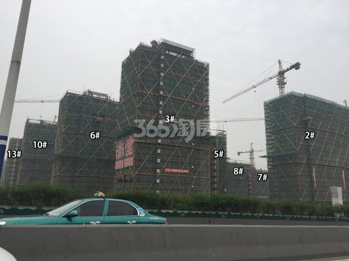 2015年6月紫元尚堂项目实景--2、3、5-8、10、13号楼