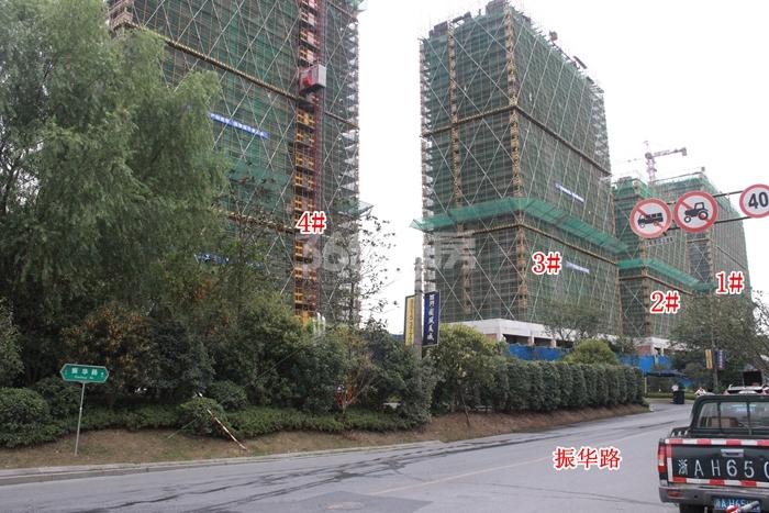 首开国风美域项目1—4号楼施工进程图（2015.9）