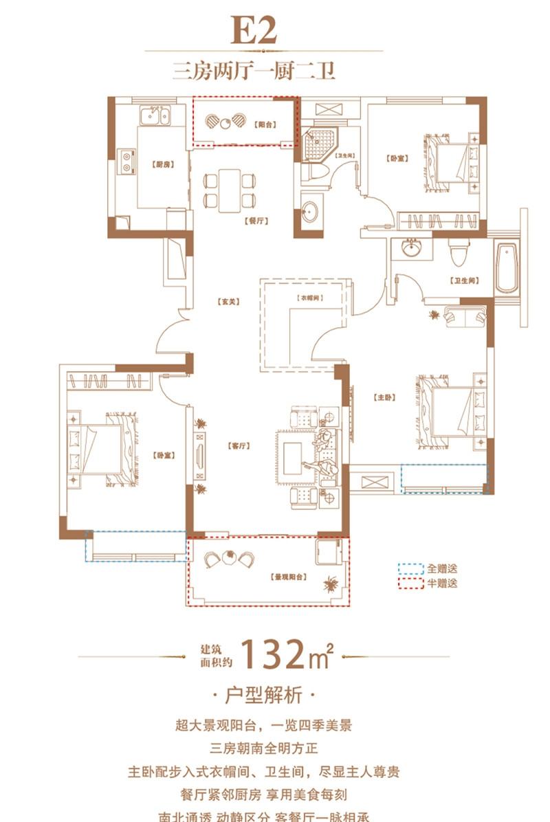 徽盐·龙湖湾e2户型