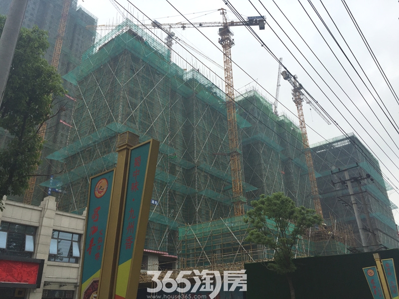 中国铁建青秀城工程进度图（17.7）