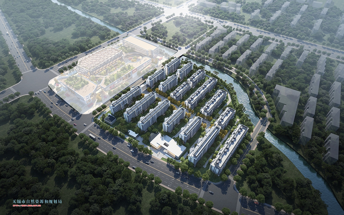 仁恒海和院项目住宅部分鸟瞰图