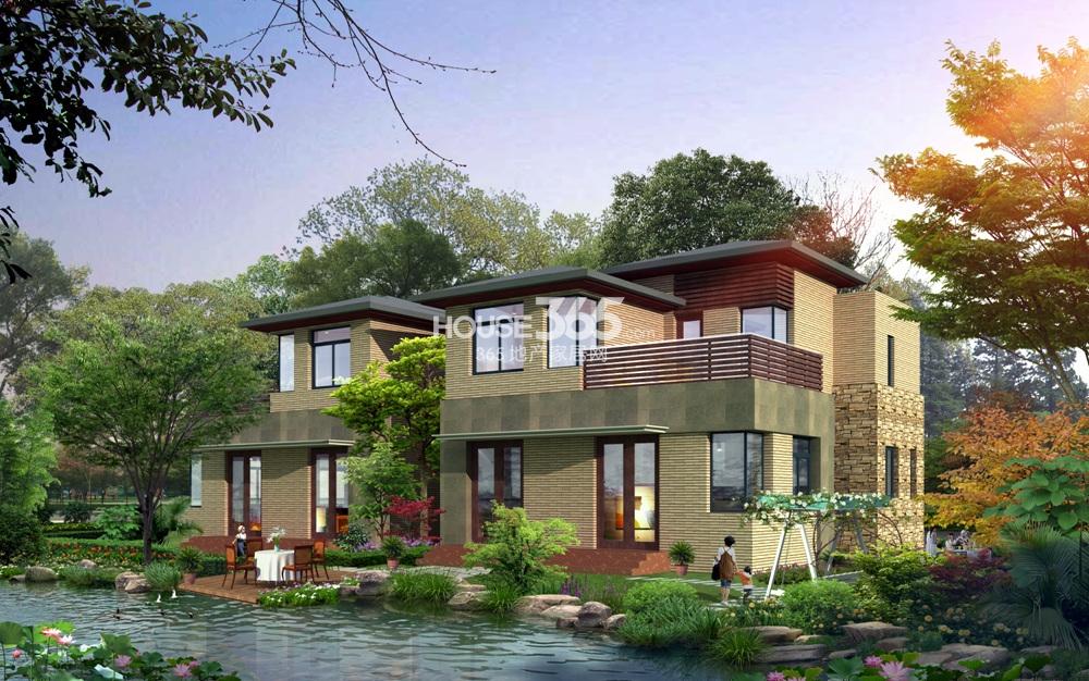 茅山半岛别墅效果图